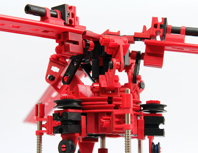 Rotor mit Taumelscheibe (fischertechnik)