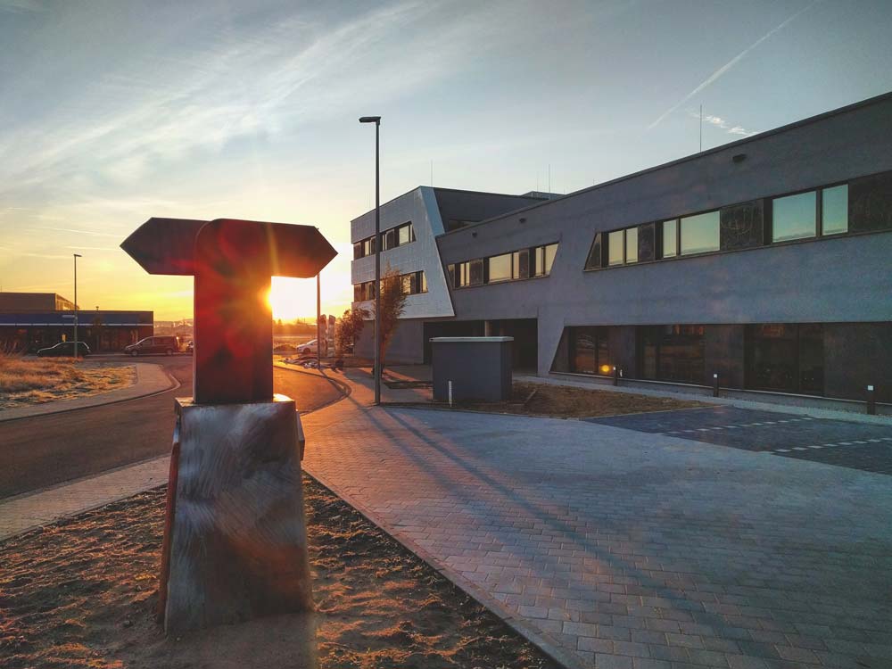 Der TUP-Campus ist eine Begegnungsstätte für alle Mitarbeiter.