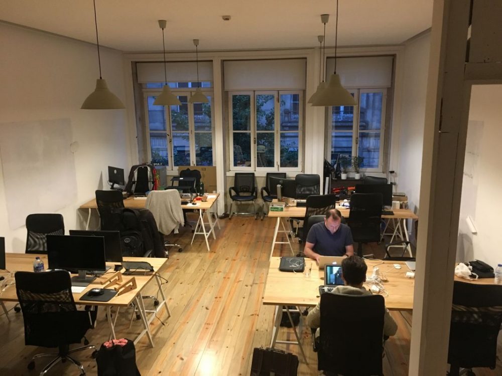 Ein Einblick ins Coworking Space Porto i/o Downtown. (Bild: Barbara Przeklasa)