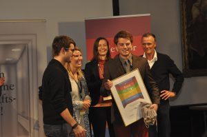Tomes GmbH gewinnt den Regional Cup Freiburg © Elevator Pitch BW 2015/2016