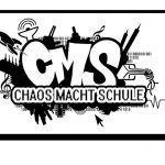 Chaos macht Schule Logo Tafel