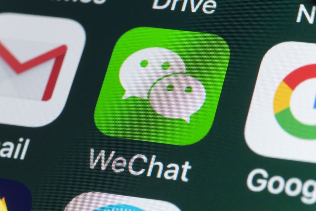 WeChat Registrierung